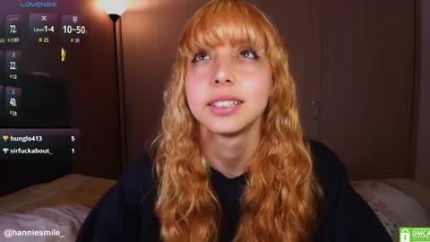 Snapshot of hanniesmile_ chatting on March 28, 2026, 9:25 pm Hannie online show from March 28, 2026, 9:25 pm