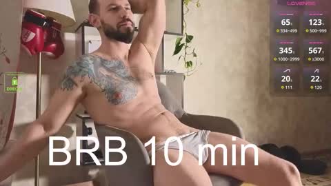 HaydenMuscled online show from March 25, 2026, 5:13 am