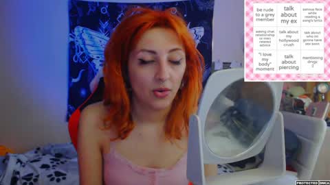 Snapshot of heavenlycreature chatting on May 18, 2026, 1:24 am Diana online show from May 18, 2026, 1:24 am