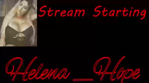 Helena Hope online show from September 9, 2025, 3:28 am