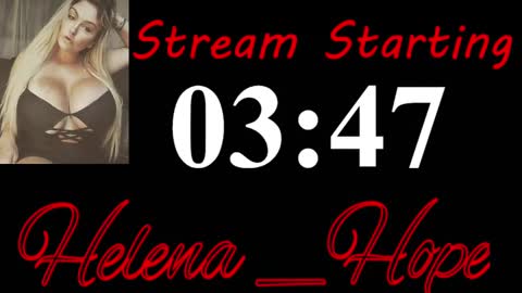 Helena Hope online show from September 15, 2025, 3:39 am