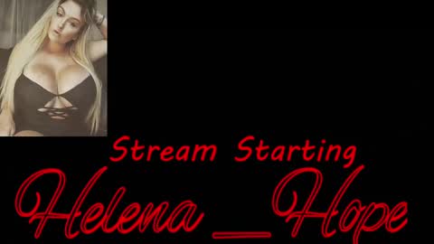 Helena Hope online show from September 27, 2025, 7:46 am