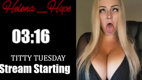 Helena Hope online show from November 4, 2025, 6:12 am