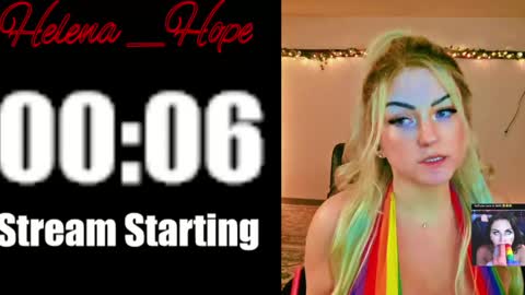 Helena Hope online show from April 28, 2026, 5:23 am