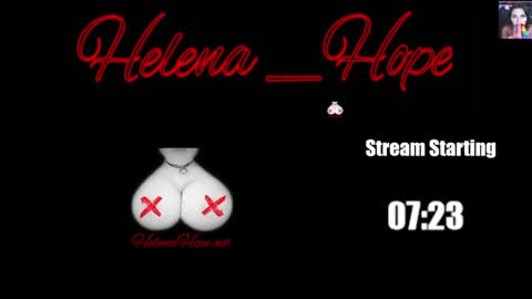 Helena Hope online show from May 19, 2026, 4:30 am