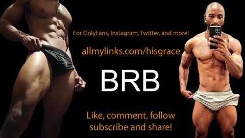 Snapshot of his_grace chatting on February 19, 2025, 4:55 am King E Your fav muscle stud online show from February 19, 2025, 4:55 am