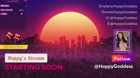 Snapshot of hoppygoddess chatting on October 6, 2025, 7:39 am Hoppy online show from October 6, 2025, 7:39 am