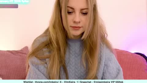 ImKeira online show from January 5, 2025, 7:28 pm