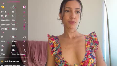 Snapshot of innocentlatiina chatting on January 11, 2025, 6:54 pm Laroa online show from January 11, 2025, 6:54 pm