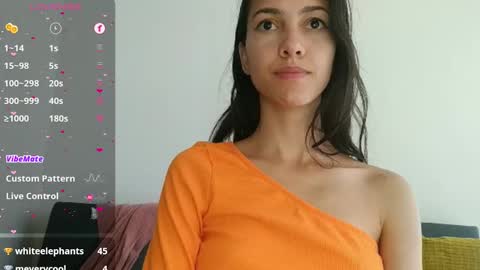 Snapshot of innocentlatiina chatting on January 14, 2025, 11:05 pm Laroa online show from January 14, 2025, 11:05 pm