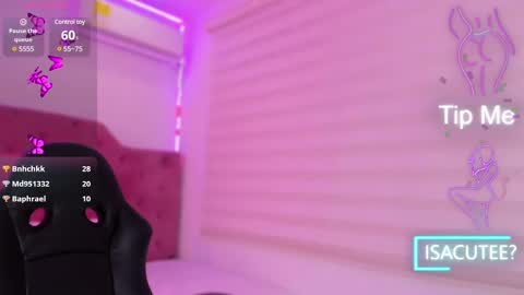 Snapshot of isa__cute chatting on March 4, 2025, 8:46 am ISA online show from March 4, 2025, 8:46 am