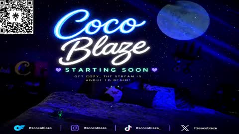 Snapshot of itscocoblaze chatting on July 8, 2026, 1:43 am CoCo Blaze online show from July 8, 2026, 1:43 am