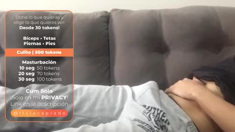 Snapshot of itslucaprado chatting on November 2, 2025, 1:13 pm Luca Prado online show from November 2, 2025, 1:13 pm