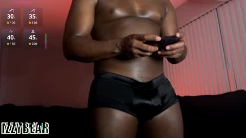 IzzyBear online show from November 10, 2025, 5:50 am