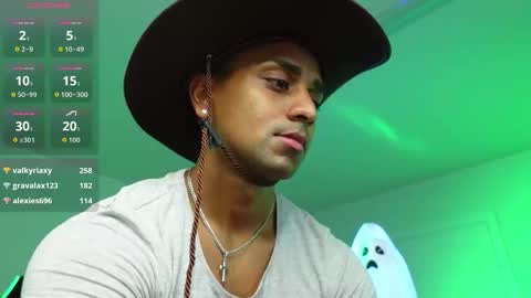 Snapshot of jackson_brownie chatting on October 31, 2025, 8:43 pm Jacky online show from October 31, 2025, 8:43 pm