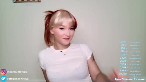 Snapshot of jenniferwhoreance chatting on February 27, 2025, 5:15 pm Jenn Hunt FYI spit on tits price change not denoted in menu images see tipmenu online show from February 27, 2025, 5:15 pm