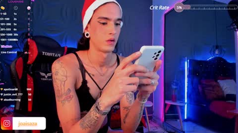 Snapshot of joaisaza chatting on December 21, 2024, 10:06 am Joa Isaza online show from December 21, 2024, 10:06 am