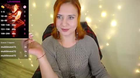 SweetGinger online show from January 13, 2025, 5:12 pm