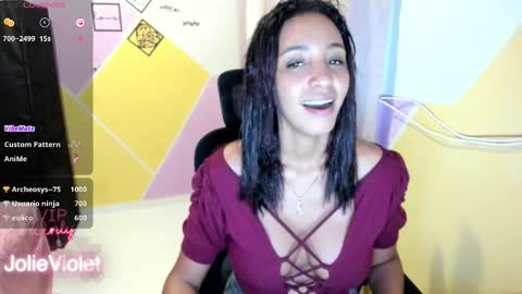 JolieViolet online show from February 5, 2026, 8:57 pm