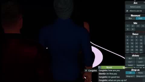 Snapshot of jstel chatting on October 27, 2025, 9:41 pm EleniGr online show from October 27, 2025, 9:41 pm