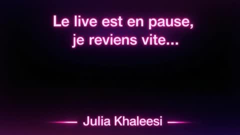 Julia Khaleesii online show from February 5, 2026, 6:45 pm