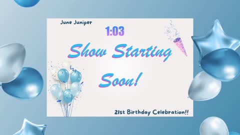 June Juniper online show from December 15, 2024, 1:46 am