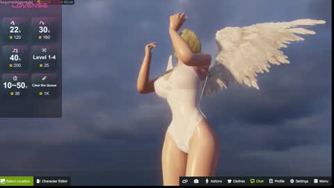 Snapshot of kagome__higurashi chatting on October 14, 2025, 6:52 pm Emily online show from October 14, 2025, 6:52 pm