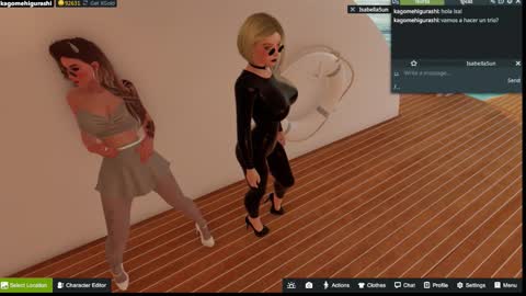 Snapshot of kagome__higurashi chatting on October 17, 2025, 7:49 pm Emily online show from October 17, 2025, 7:49 pm