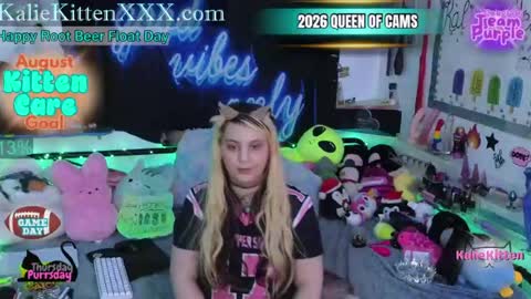Snapshot of kaliekitten chatting on August 6, 2026, 11:06 pm KalieKitten online show from August 6, 2026, 11:06 pm