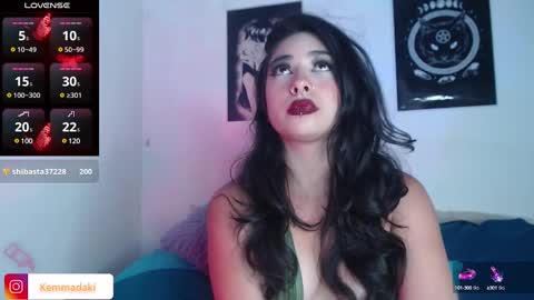 Snapshot of kemmadakii chatting on January 23, 2025, 10:22 pm Kemma online show from January 23, 2025, 10:22 pm