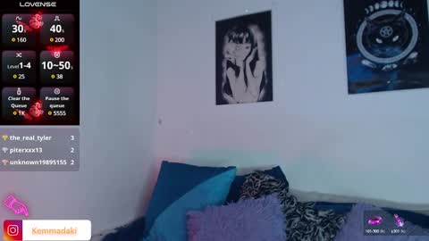 Snapshot of kemmadakii chatting on January 24, 2025, 11:45 pm Kemma online show from January 24, 2025, 11:45 pm