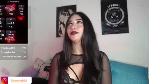 Snapshot of kemmadakii chatting on February 10, 2025, 1:03 am Kemma online show from February 10, 2025, 1:03 am