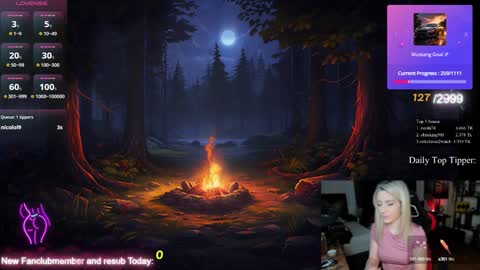 Wolfs Girl online show from January 26, 2025, 4:09 pm