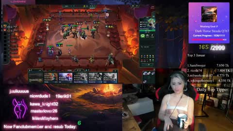 Wolfs Girl online show from January 30, 2025, 10:19 pm