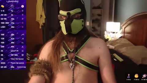 kinkywolf87 online show from December 22, 2025, 7:22 pm