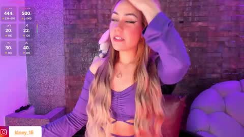 Kloey  online show from September 29, 2025, 11:53 pm