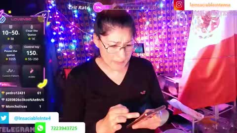 Snapshot of lainsaciableintensa chatting on October 17, 2025, 1:42 am lainsaciableintensa online show from October 17, 2025, 1:42 am