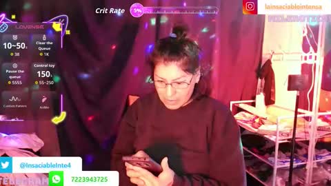 Snapshot of lainsaciableintensa chatting on October 22, 2025, 2:56 am lainsaciableintensa online show from October 22, 2025, 2:56 am