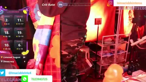 Snapshot of lainsaciableintensa chatting on October 24, 2025, 2:41 am lainsaciableintensa online show from October 24, 2025, 2:41 am