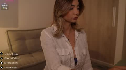 Letizia Fulkers online show from May 8, 2026, 2:44 pm