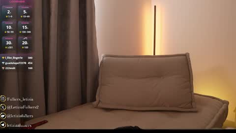 Letizia Fulkers online show from May 11, 2026, 4:04 pm