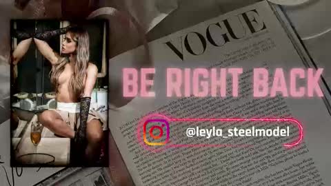 INSTA leylasteel model         online show from February 21, 2026, 1:45 pm