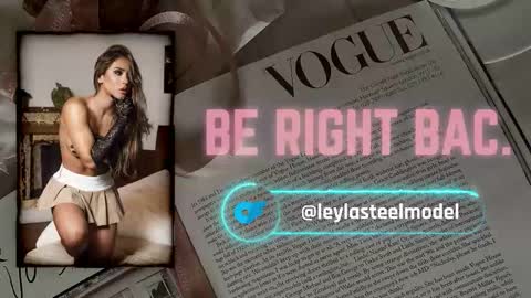 INSTA leylasteel model         online show from March 8, 2026, 5:06 pm