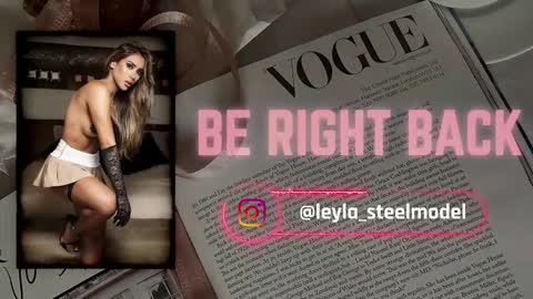 INSTA leylasteel model         online show from March 22, 2026, 12:08 pm