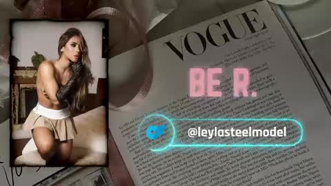 INSTA leylasteel model         online show from April 12, 2026, 4:23 pm