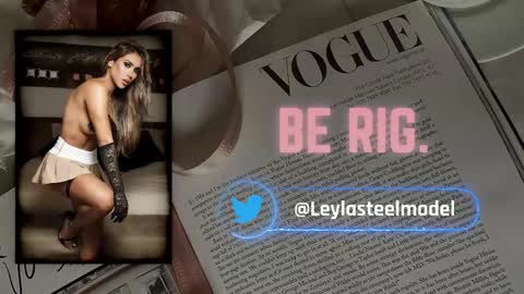 INSTA leylasteel model         online show from April 27, 2026, 11:52 am
