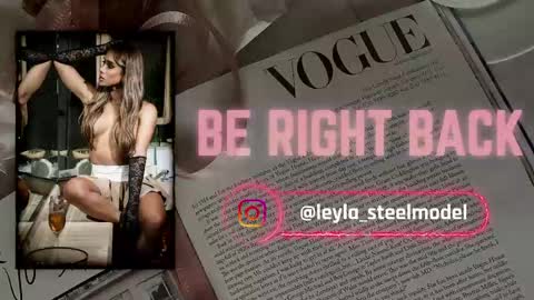 INSTA leylasteel model         online show from May 8, 2026, 12:32 pm