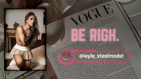 INSTA leylasteel model         online show from May 9, 2026, 4:12 pm