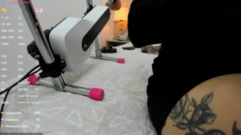 Snapshot of lina_garcia chatting on January 19, 2025, 2:28 pm online show from January 19, 2025, 2:28 pm