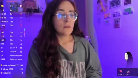 Snapshot of linda_giggle chatting on June 11, 2026, 12:54 am Giggles online show from June 11, 2026, 12:54 am